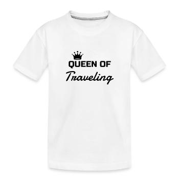 Reisen / Reisende / Urlaub / Tourismus - Kinder Premium Bio T-Shirt - Weiß - Vorne