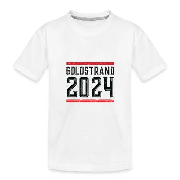 Sables d’or 2024 - T-shirt bio Premium Enfant - blanc - Devant