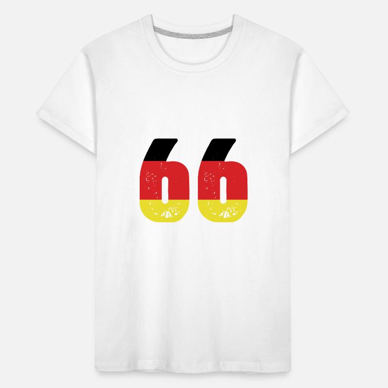 66 Number Jersey Germany Kids' Premium Organic T-Shirt