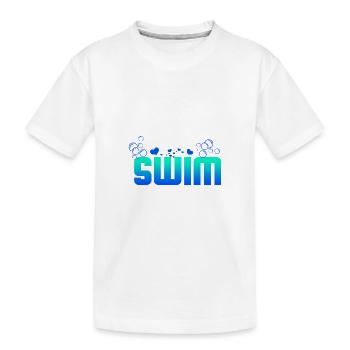 Nager - T-shirt bio Premium Enfant - blanc - Devant