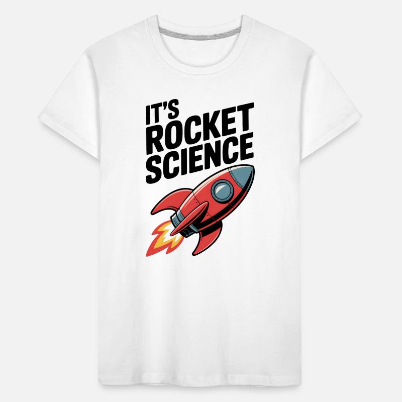 It’s Rocket Science Kids' Premium Organic T-Shirt