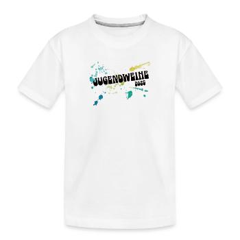 Jugendweihe 2025 Erwachsen Feier Ostdeutschland - Kinder Premium Bio T-Shirt - Weiß - Vorne