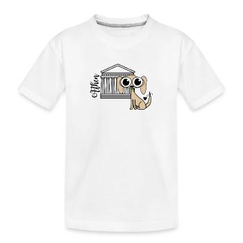 Rosalinde in Athen - Kinder Premium Bio T-Shirt - Weiß - Vorne