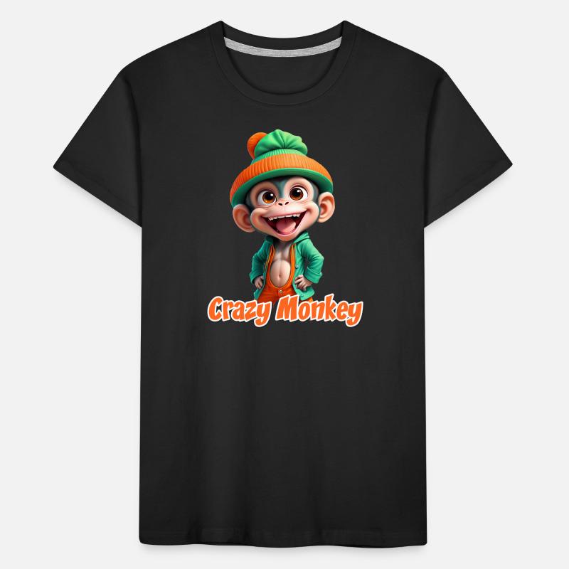 Monkey Kids' Premium Organic T-Shirt