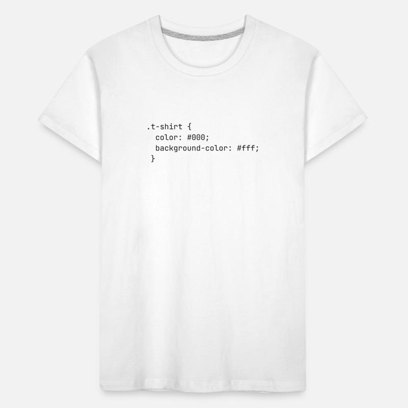 Developer css T-shirt Kids' Premium Organic T-Shirt