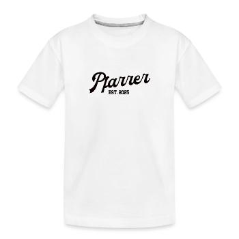 Pfarrer 2025 Ausbildung Studium Ordination Kirche - Kinder Premium Bio T-Shirt - Weiß - Vorne