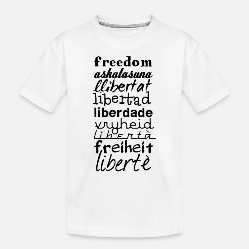 askatasuna - Kinder Premium Bio T-Shirt - Weiß