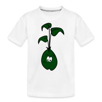 haricots légume légumes de haricots de vegetables7 - T-shirt bio Premium Enfant - blanc - Devant