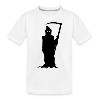 Der Tot - Kinder Premium Bio T-Shirt - Weiß - Vorne