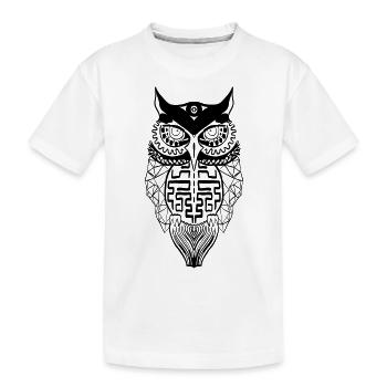 Chouette - T-shirt bio Premium Enfant - blanc - Devant