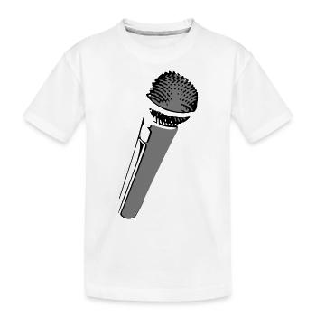 dessin micro - T-shirt bio Premium Enfant - blanc - Devant