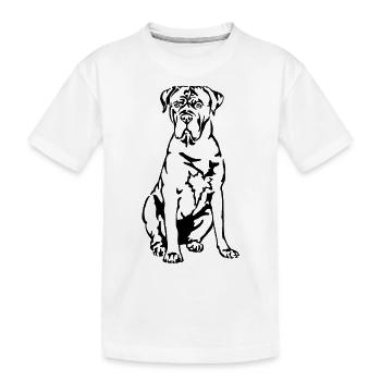 Cane Corso Italiano - Kids' Premium Organic T-Shirt - white - Front