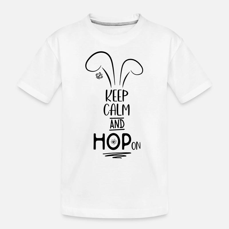 Ostern - Kinder Premium Bio T-Shirt - Weiß