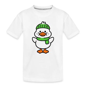caneton - T-shirt bio Premium Enfant - blanc - Devant