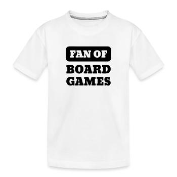 Brettspiel / Spieler / Spiel / Puzzle - Kinder Premium Bio T-Shirt - Weiß - Vorne