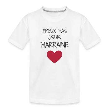 Patin / Pate / Patentochter / Patensohn - Kinder Premium Bio T-Shirt - Weiß - Vorne