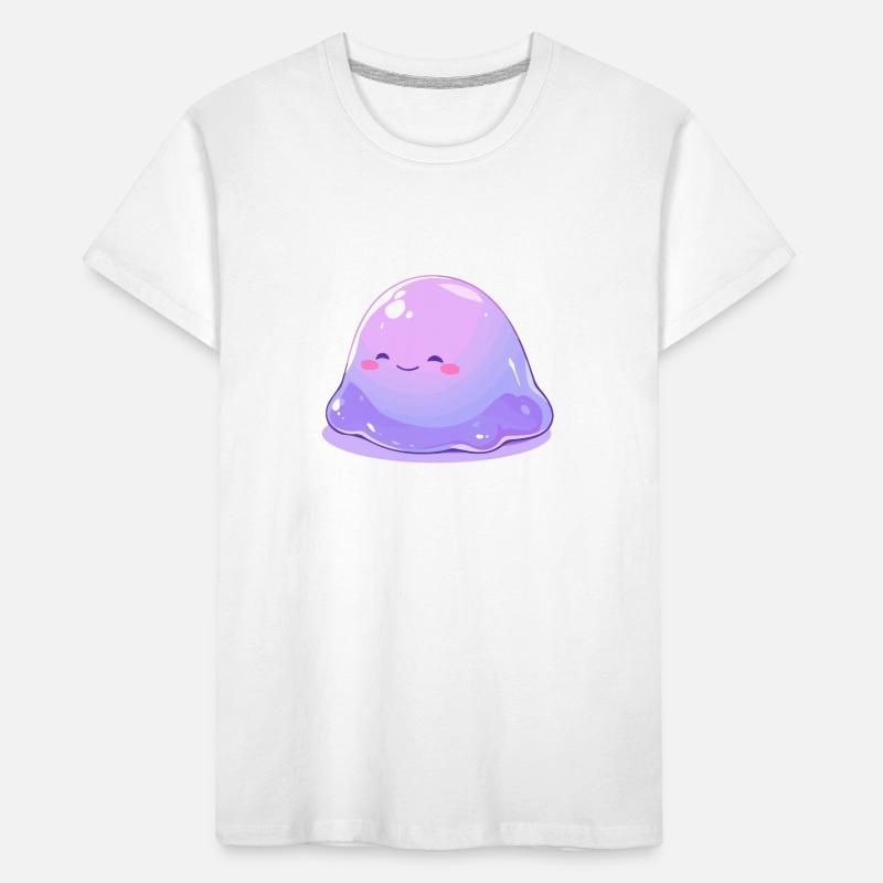 Monstre visqueux mignon - Conception de dessin animé mignon T-shirt bio Premium Enfant