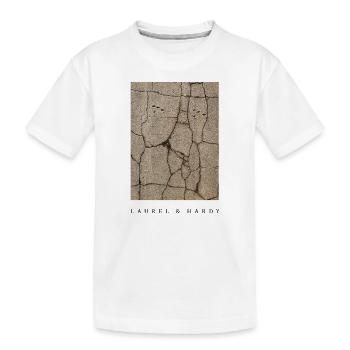 Laurel & Hardy - Kinder Premium Bio T-Shirt - Weiß - Vorne