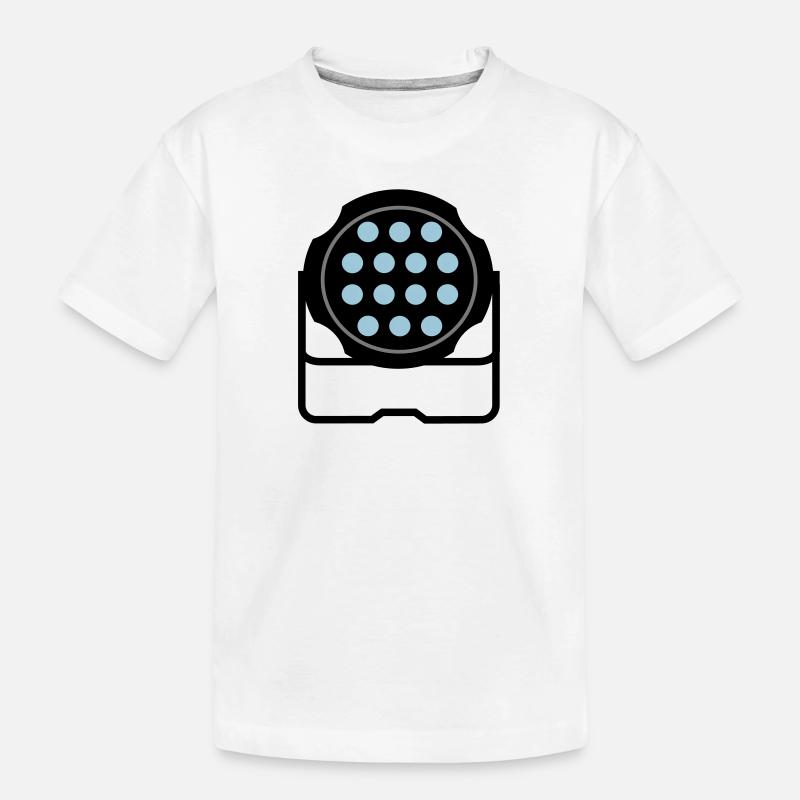 Scheinwerfer4 - Kinder Premium Bio T-Shirt - Weiß