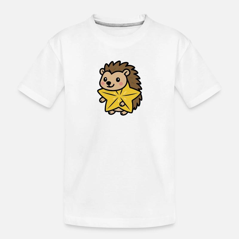 Sternigel - Kinder Premium Bio T-Shirt - Weiß
