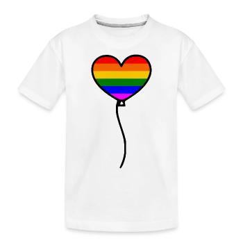 Lgbt - T-shirt bio Premium Enfant - blanc - Devant