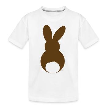 Lièvre - T-shirt bio Premium Enfant - blanc - Devant