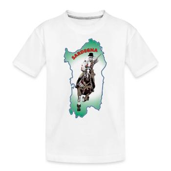 Sartiglia Sardinia - Kids' Premium Organic T-Shirt - white - Front