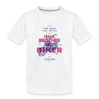 Mythical Wheel of the Legend - Kids' Premium Organic T-Shirt - white - Front
