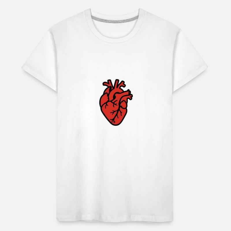 cuore_anatomico Kids' Premium Organic T-Shirt