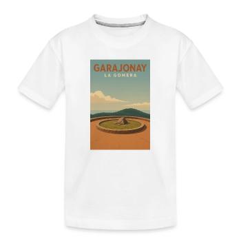 Montana de Garajonay - T-shirt bio Premium Enfant - blanc - Devant