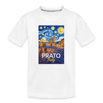 Prato, Italie. - T-shirt bio Premium Enfant - blanc - Devant