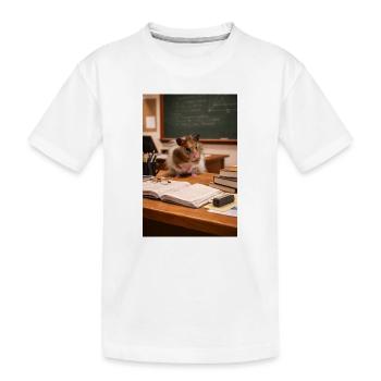 Chico 11: Professor - Kids' Premium Organic T-Shirt - white - Front