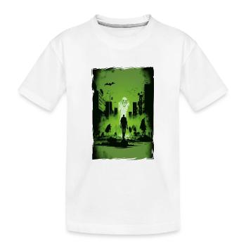 Zombie Illustration Minimaliste Design - T-shirt bio Premium Enfant - blanc - Devant