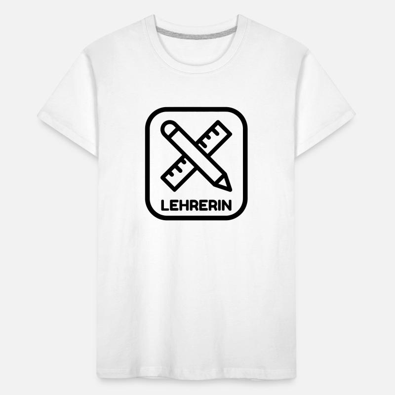Lehrer / Professor / Schule / Lehrerin / Kind Kinder Premium Bio T-Shirt