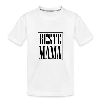 Meilleure maman - T-shirt bio Premium Enfant - blanc - Devant