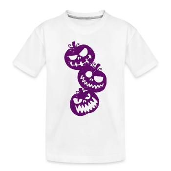 Happy halloween - T-shirt bio Premium Enfant - blanc - Devant