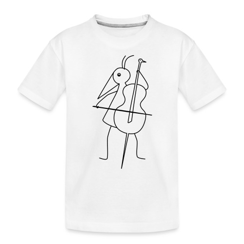 RUNNY-mit-Cello-Baß_1210 - Kinder Premium Bio T-Shirt