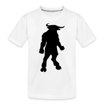 minotaure - T-shirt bio Premium Enfant - blanc - Devant