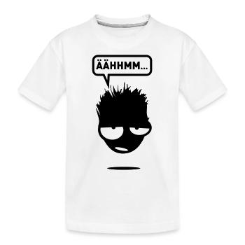 Quatschkopf - Kinder Premium Bio T-Shirt - Weiß - Vorne