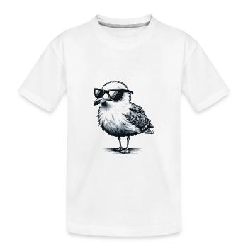 Is Watt Coole Möwe Urlaub Nordsee - T-shirt bio Premium Enfant - blanc - Devant