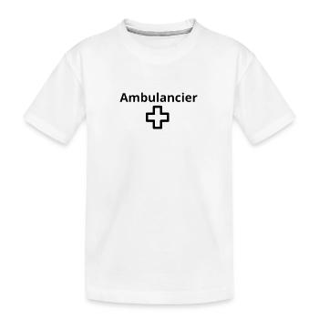 Ambulancier 1 - T-shirt bio Premium Enfant - blanc - Devant