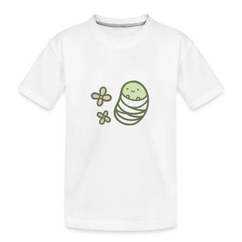 Haricot sucré - Printemps - T-shirt bio Premium Enfant - blanc - Devant