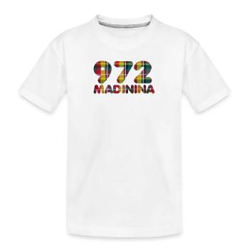 972 MADININA - T-shirt bio Premium Enfant - blanc - Devant