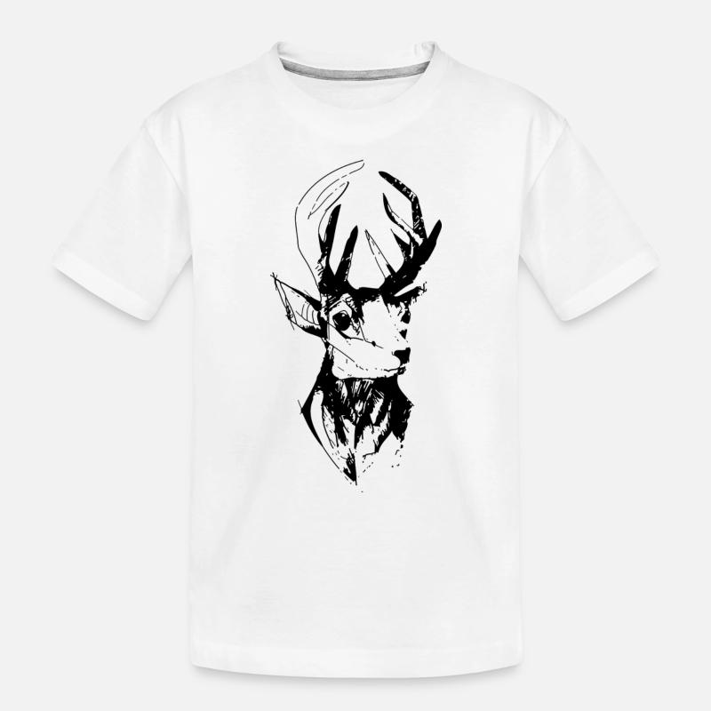 Deer - T-shirt bio Premium Enfant - blanc