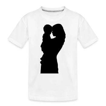 Mutter - Kinder Premium Bio T-Shirt - Weiß - Vorne