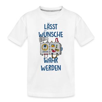 Le Grumeau Lässt Wünsche Wahr Werden - T-shirt bio Premium Enfant - blanc - Devant