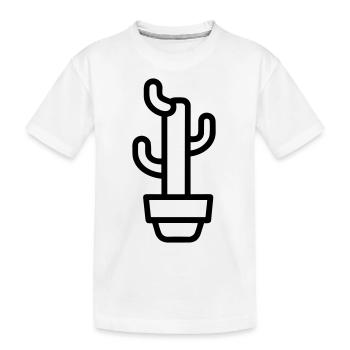 Cactus - T-shirt bio Premium Enfant - blanc - Devant