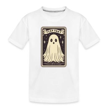 Carte de Tarot - T-shirt bio Premium Enfant - blanc - Devant