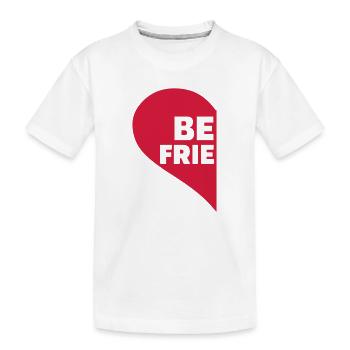 Freunde - Kinder Premium Bio T-Shirt - Weiß - Vorne