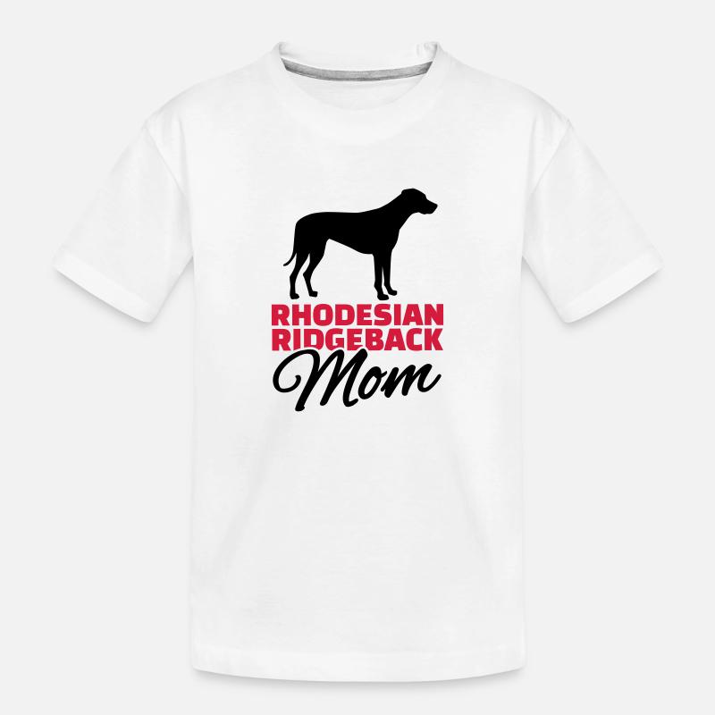 Rhodesian Ridgeback - Kinder Premium Bio T-Shirt - Weiß